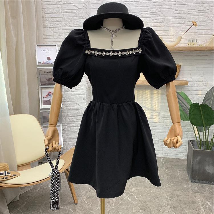 ⚡️[CHỈ 2 NGÀY] Váy Đầm Tiểu Thư 2 Màu Đen & Đỏ ⚡️ẢNH THẬT⚡️ Đầm Nữ Chất Cotton Cực mát, Dáng Xinh (Sz 43-63Kg) | BigBuy360 - bigbuy360.vn