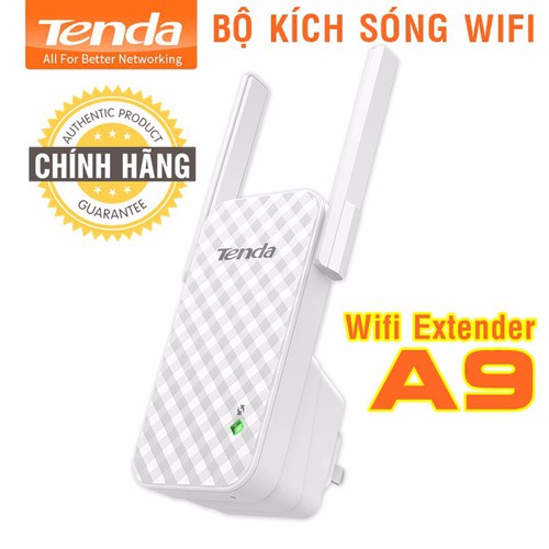 Tenda Bộ kích sóng Wifi A9 Chuẩn N 300Mbps - Bảo hành 24 tháng