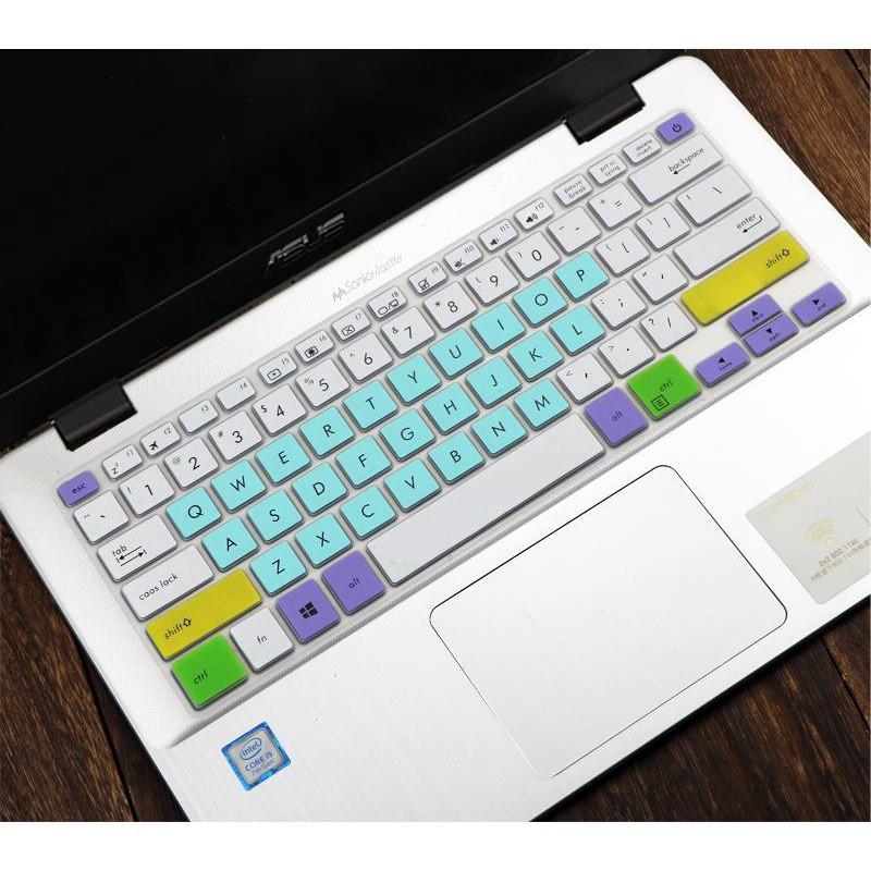 Miếng Dán Bảo Vệ Bàn Phím Chất Liệu TPU Cho Asus Zenbook A407 A405 S410 A411 TP410 14 inch