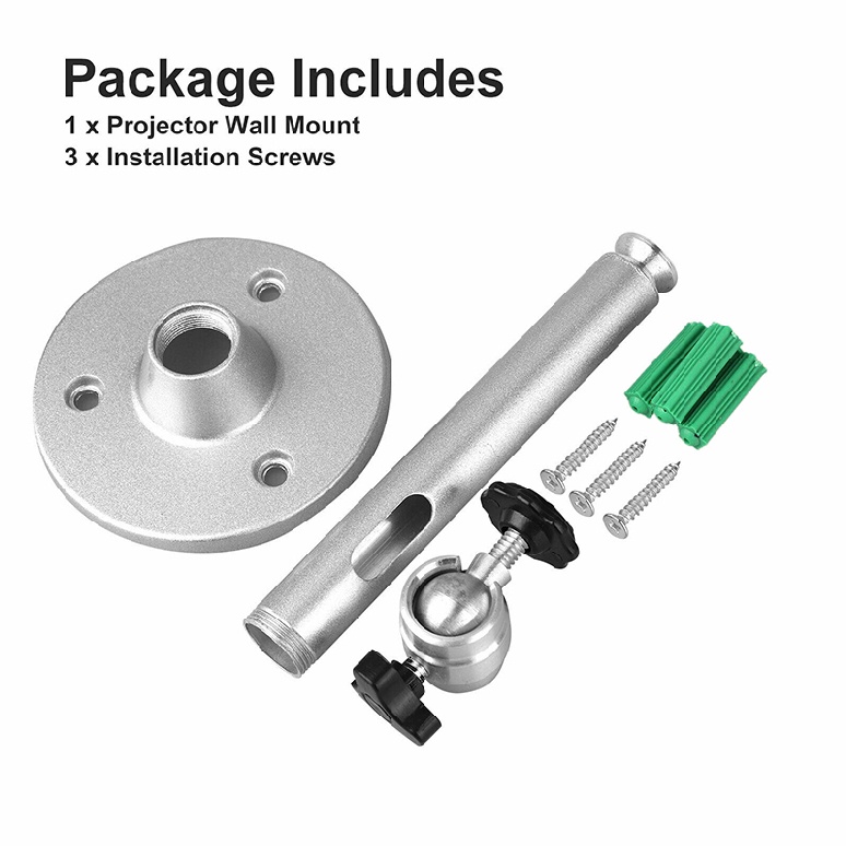 Universal LCD Mini Projector Ceiling Wall Mount Bracket Aluminium Holder Stand