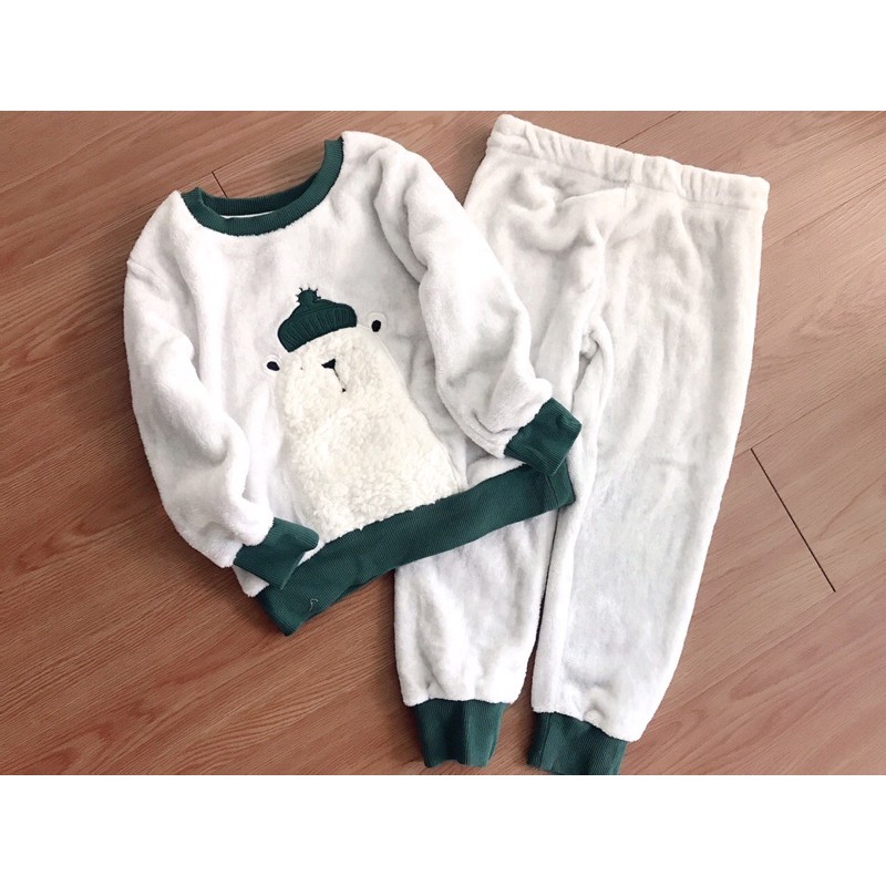 Bộ băng lông gấu cho bé