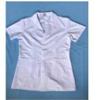 Áo blouse y tá, điều dưỡng , dược sĩ - vải silk đẹp dài ngang mông