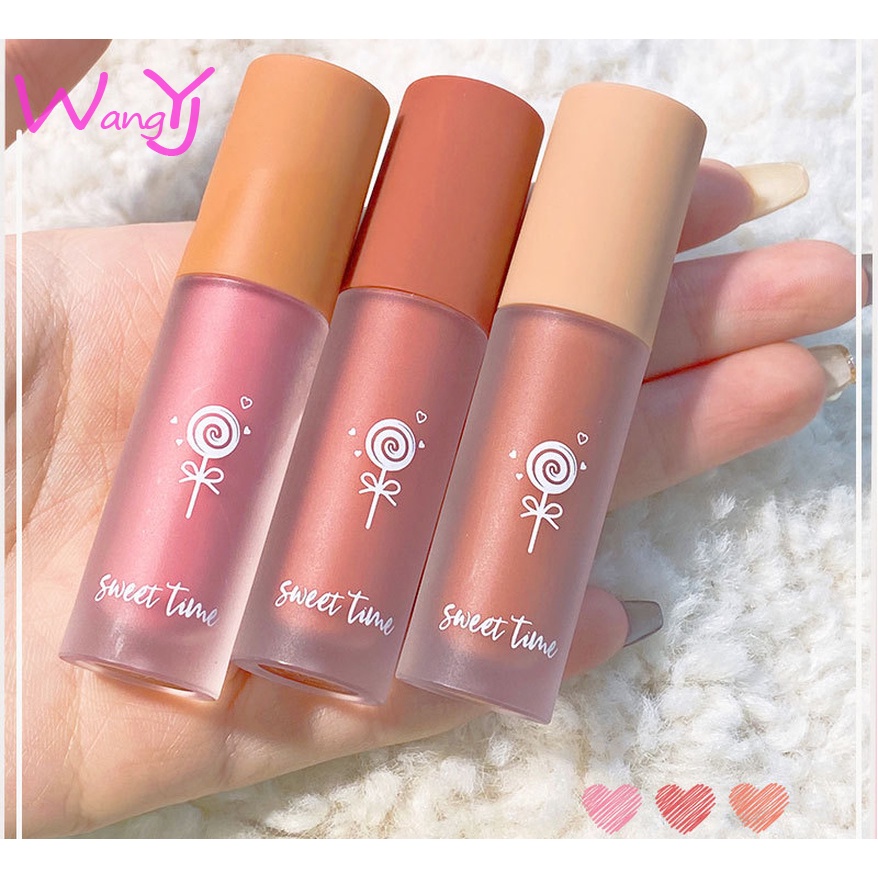 [Hàng mới về] Phấn má hồng dạng lỏng Faiccia chất nhung mịn tông màu cherry mật ong