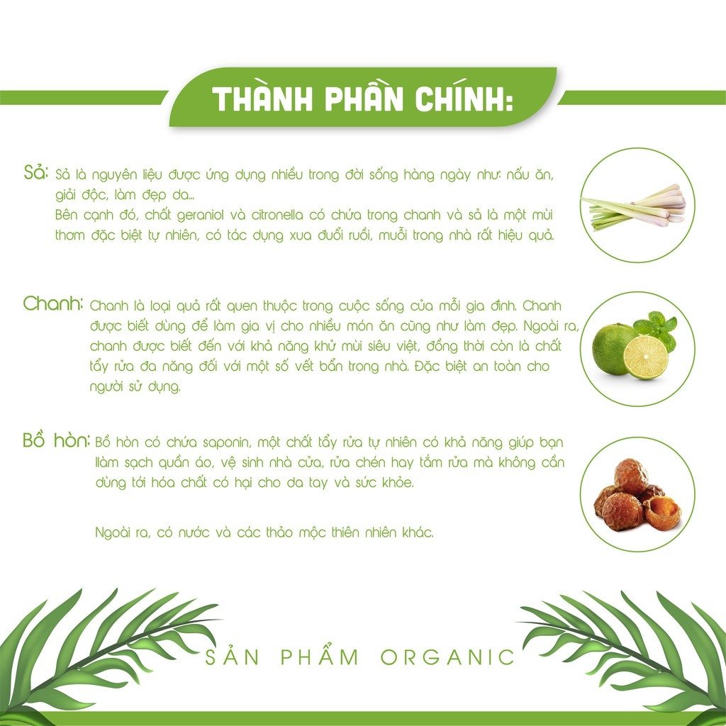 1 Lít Nước Lau Sàn Sả Chanh Đậm Đặc An An, Nước Lau Sàn Nhà Hữu Cơ Organic Đuổi Ruồi Muỗi Côn Trùng An Toàn Cho Da