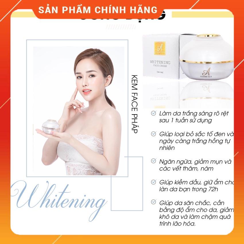 Kem Face Pháp Acosmetics dưỡng trắng da mặt Chính Hãng