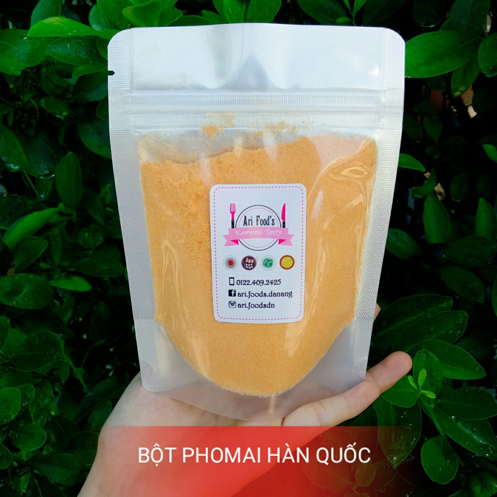 Bột Phô Mai Hàn Quốc Cao Cấp Loại Thượng Hạng 100gr - Chuyên Dùng Lắc Gà, Khoai, Bánh Gạo