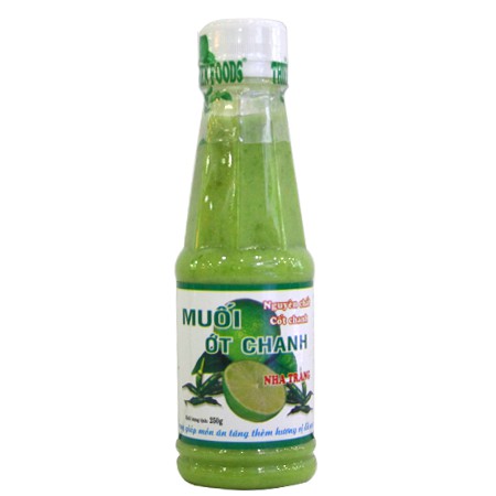 Dasavi 260g - Muối ớt xanh Dasavi - xốt ớt chấm hải sản - muối ớt xanh chấm hải sản - thiên nhiên food