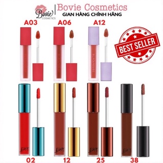 Son kem lì Bbia màu 02 12 25 36 38 | Black rouge màu A03 A06 A12 | Boviecosmetics