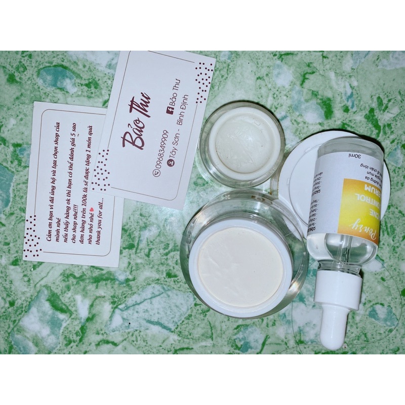 Combo P1 Ponry SERUM HA + KEM FACE P1 ( Kèm quà xịn )