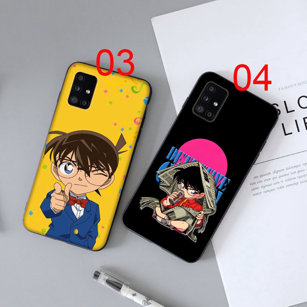 Ốp Điện Thoại Mềm Hình Thám Tử Conan Cho Samsung Galaxy A21S A21 A71 A31 A51 A41 A11