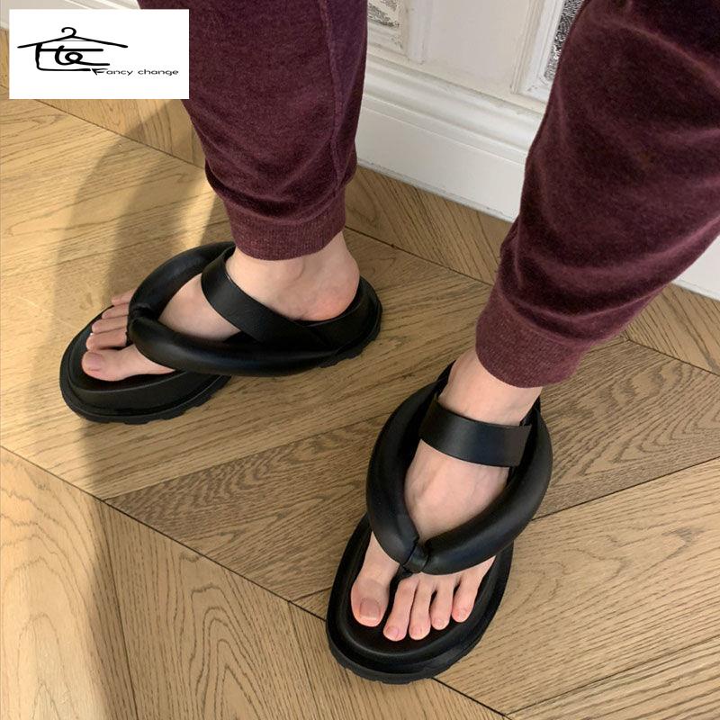 Dép Xỏ Ngón Đế Dày Thời Trang Dành Cho Nữ