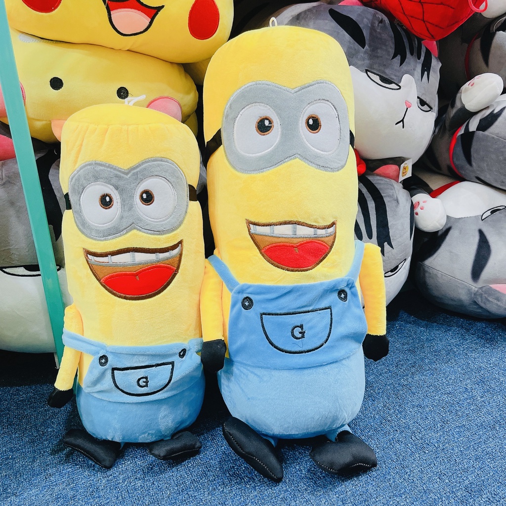 Gấu Bông Minion - Gối Ôm Minion Cao Cấp Gấu Bông City