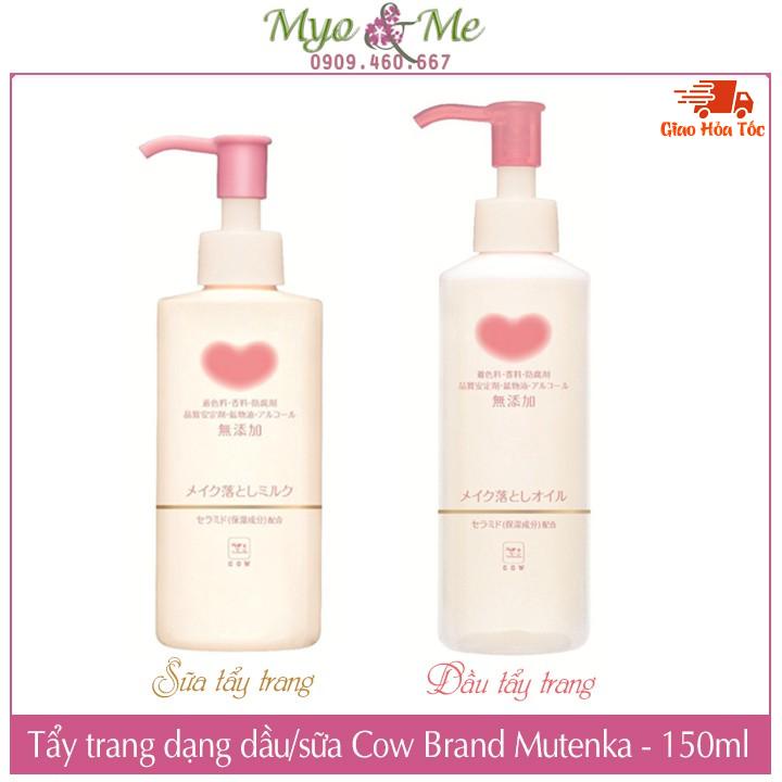 Dầu tẩy trang/Sữa tẩy trang Cow Mutenka