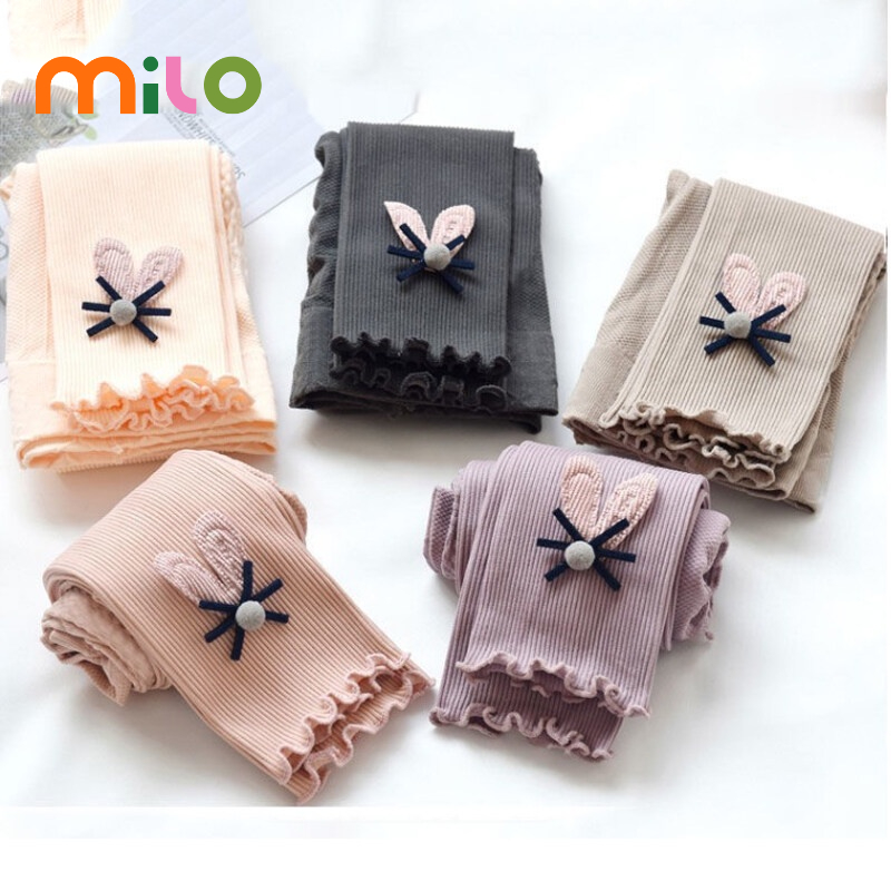 Milo Quần Legging Họa Tiết Hoạt Hình Phong Cách Hàn Quốc Cho Bé