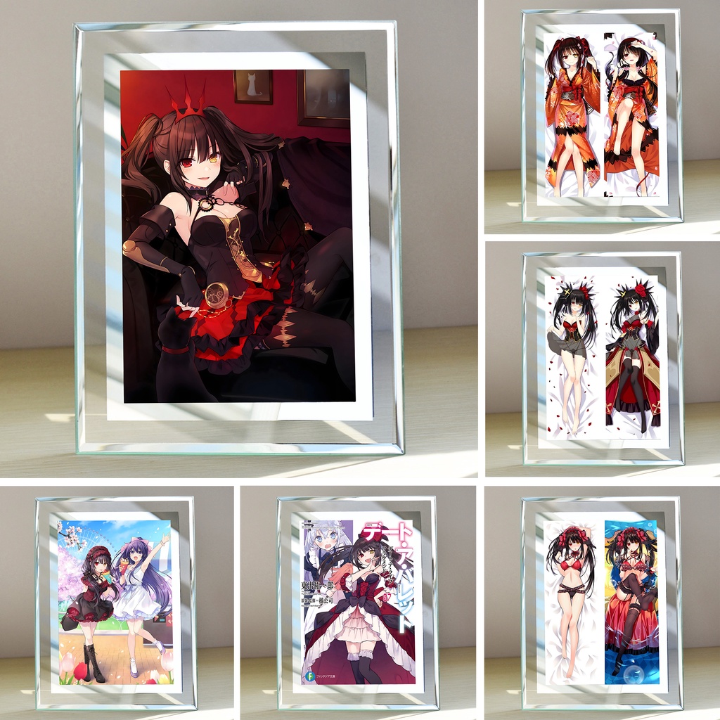 Khung ảnh kính Tokisaki Kurumi (3) Anime Manga Light Novel Date A Live by 2D Tộc Shop