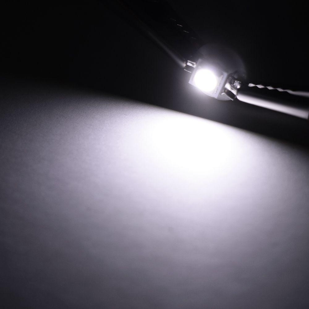 WONDER Set 10 Đèn Led 5050 T5 B8.5D Gắn Bảng Điều Khiển Dành Cho Ô Tô