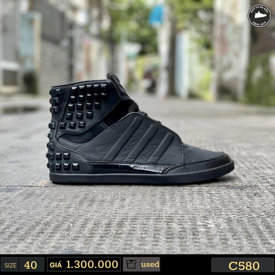 Giày 2hand Adidas Y3 Honja High Black M25692 - Giày Cũ Sài Gòn C580