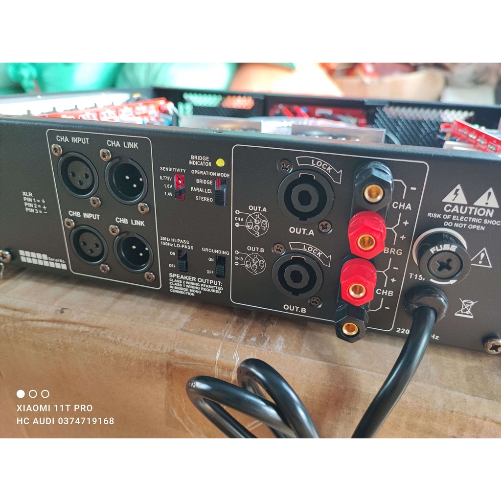 Đẩy công suất B3 BX600 BX 600 đẩy 32 sò công suất lớn nhập khẩu