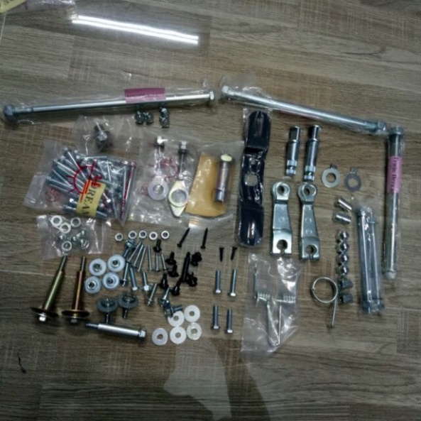 Bộ ốc cho xe Dream Việt , Dream Thái - lắp cho dream và wave honda các loại -đẹp như zin 100%