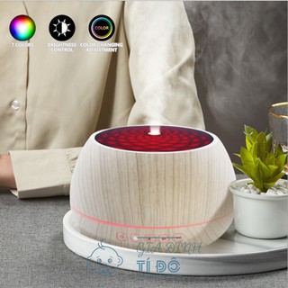 Máy Khuếch Tán Tinh Dầu Dung Tích Lớn 1000Ml - Có Đèn Led 7 Màu Tích Hợp Loa Bluetooth Nghe Nhạc