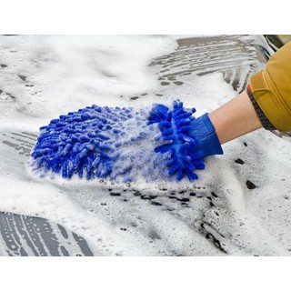 Găng Tay Rửa Xe, bao tay rửa xe Ô Tô, Xe máy Chuyên Dụng, Siêu Thấm Hút, Vệ sinh nhà cửa
