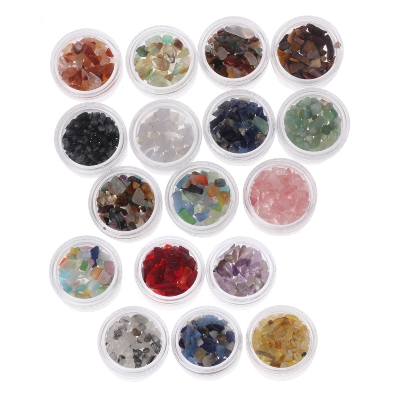 Bộ 10 Đá Pha Lê Xanh Biển Làm Trang Sức