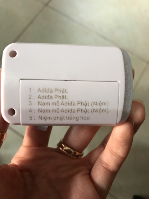 Đài tụng kinh niệm phật 5 bài