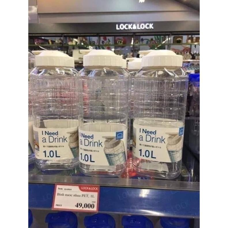 ' RẺ VÔ ĐỊCH - ' Bình đựng nước Lock and Lock 1000ml màu trắng,bình nhựa đựng nước cao cấp | BigBuy360 - bigbuy360.vn