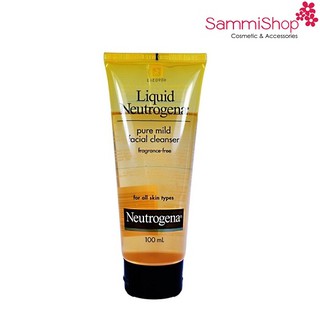 Sữa Rửa Mặt Neutrogena Liquid Pure Mild Facial Cleanser 100ml