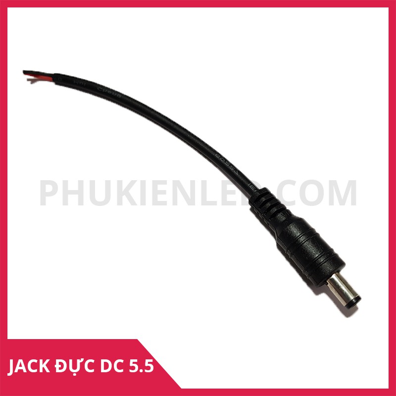 Jack DC 5.5 đực có dây | BigBuy360 - bigbuy360.vn