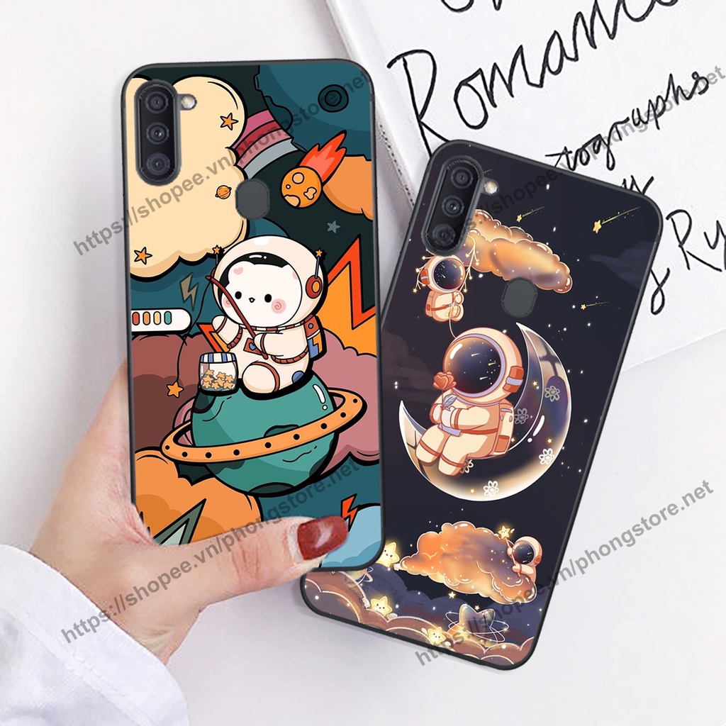 Ốp lưng Samsung A11 / M11 vũ trụ phi hành gia cực hot siêu cute-rẻ-bền