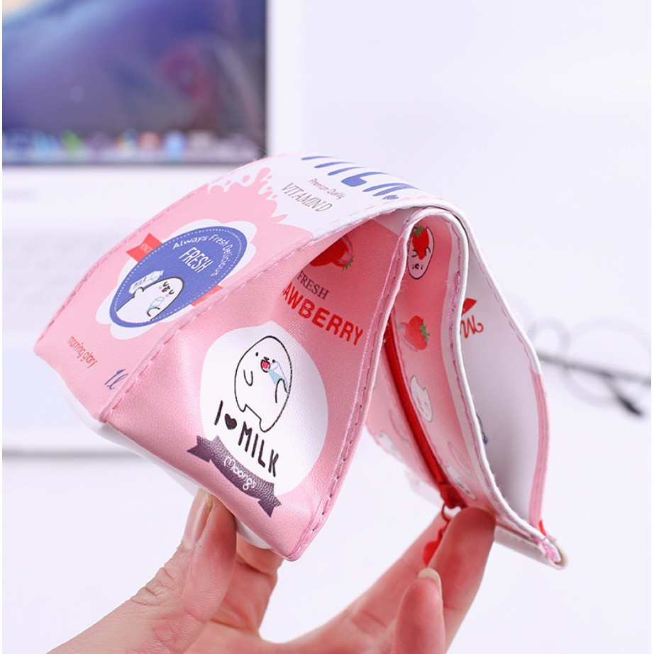 Hộp bút hình hộp sữa phong cách Nhật Bản - Hộp Đựng Bút Milky Đáng yêu 🍉Duashop🍉