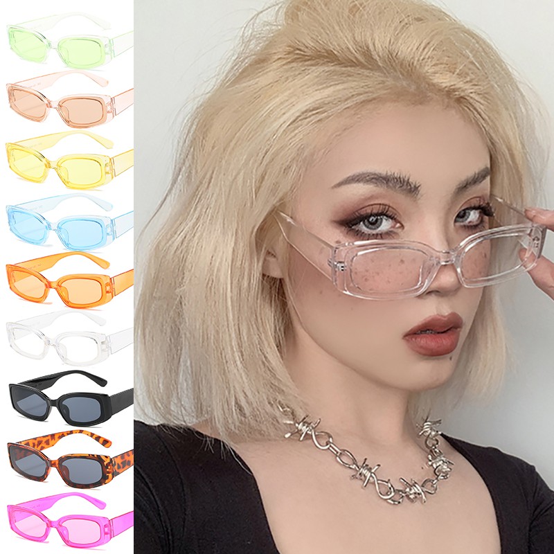 Kính mát thời trang gọng kim loại chống tia UV400 dành cho nữ