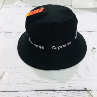 NÓN TAI BÈO - NÓN BUCKET THÊU VÀNH SUPREME