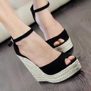 Xxshxy · Sandal Dây Gai Cá Size Lớn Phong Cách Bohemian Mùa Hè