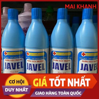 Nước giặt tẩy Javel - combo 4 chai (500gml x 4) - 20475
