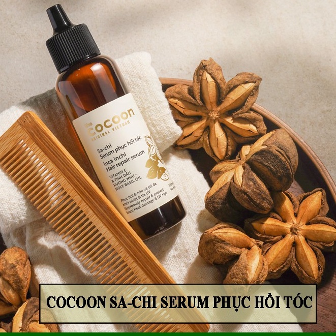 Tinh Chất Dưỡng Tóc COCOON Sa Chi Hair Repair Serum Phục Hồi, Bảo Vệ Tóc 70ml