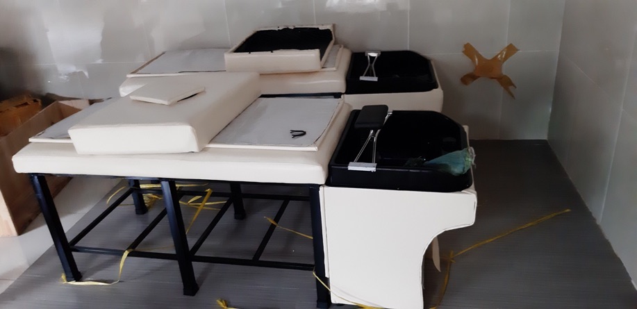 Giường gội thảo dược 2in1