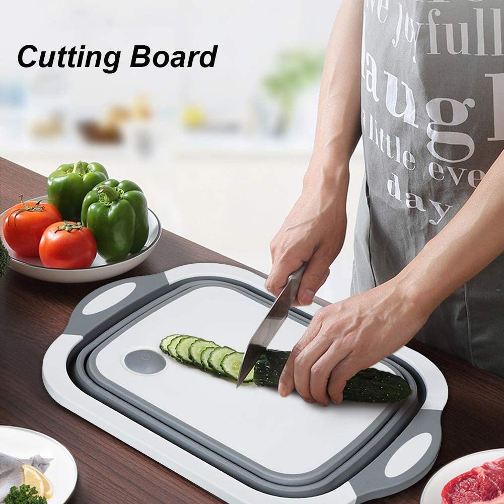Thớt Cắt Thực Phẩm Đa Năng Có Thể Gấp Gọn Tiện Lợi