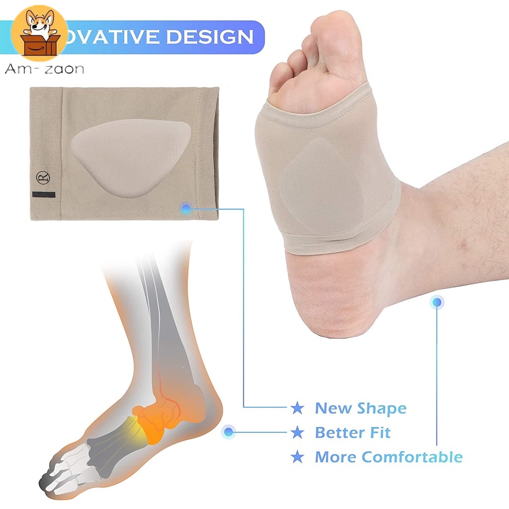 Vớ Nén Hỗ Trợ Giảm Đau Lòng Bàn Chân Phiên Bản Nâng Cấp