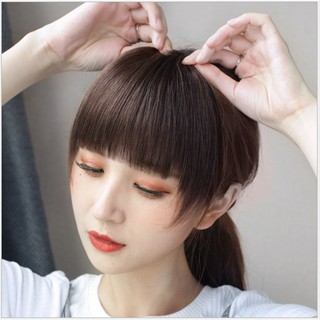 Tóc mái ngang dày ( mái ngố)
