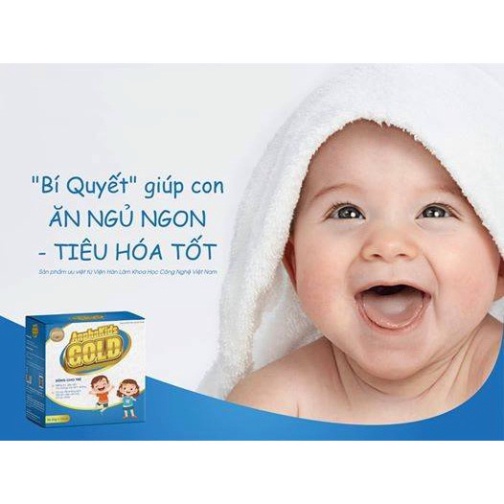 Alphakids GOLD- Giúp Trẻ Tăng sức đề kháng Hấp Thu Dưỡng Chất Ăn Ngon Ngủ Ngon (Viện hàn lâm KH và CN Việt Nam) LIFECARE