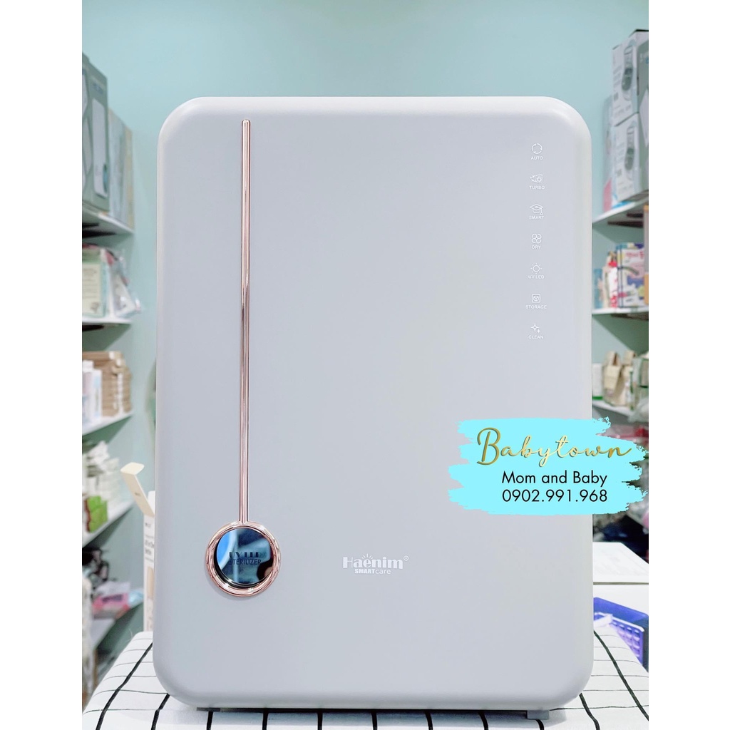 [CHÍNH HÃNG] Máy tiệt trùng bình sữa UV Haenim 4 Premium ( Bảo hành 3 năm )