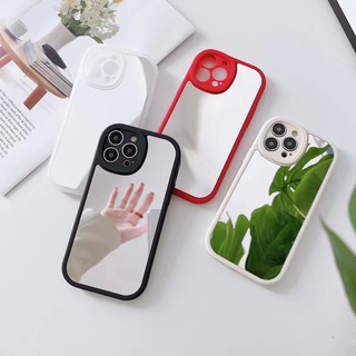Ốp Gương Mềm TPU Thichened Cho vivo Y11 Y17 Y15 Y12 Y21 Y21S Y33S Y72 Y55S V21E Y52S Y51S Ốp điện thoại Bảo Vệ Chống Sốc