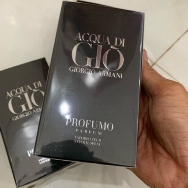 HOT [FreeShip] NUOC HOA CHINH HANG Nước hoa nam Acqua di Gio Profumo (Gio đen edp) 75ml fullbox.