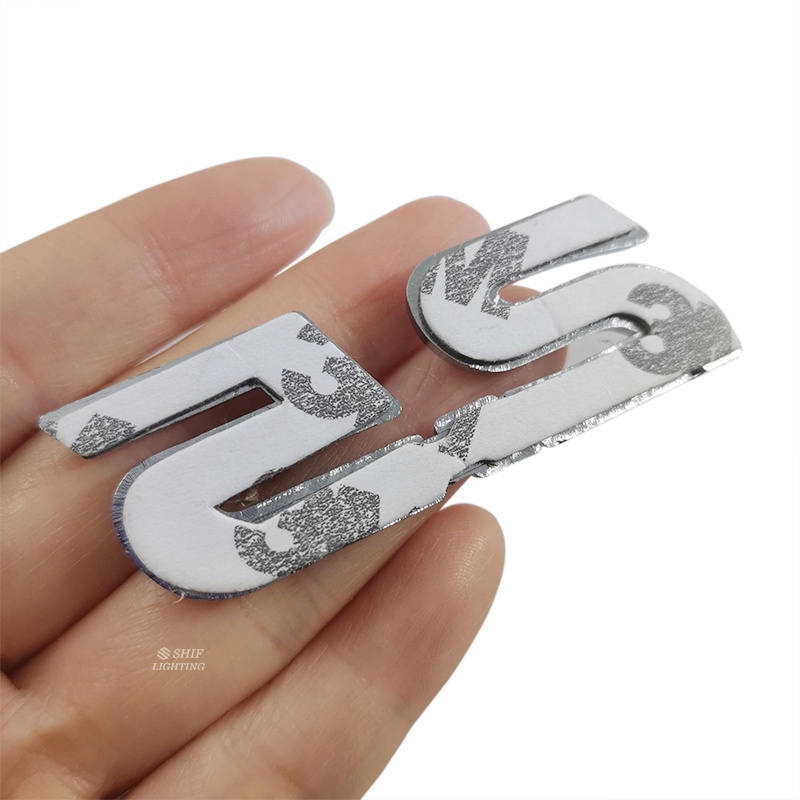 1 x ABS 2.0 2.4 2.5 2.7 2.0 2.4 2.5 2.7 Ký Tự Dán Trang Trí Xe Hơi