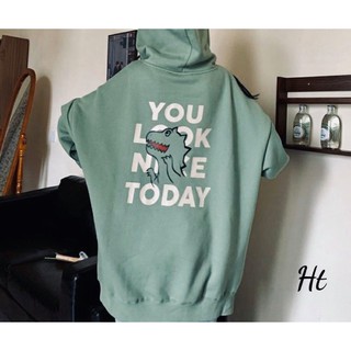 [Sói Xám] [Freeship] - ❤️❤️❤️ Hoodi 5D Khủng Long Look