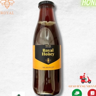 Mật ong nguyên chất Royal 100%  Rừng U Minh 1000ml /giảm cân/làm đẹp/dưỡng da/sức khỏe/dinh dưỡng/nữ/ăn kiêng/mẹ và bé