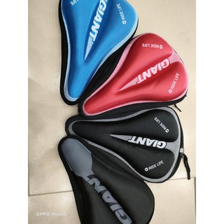Bọc yên xe đạp thể thao chính hãng Giant vải nylon chịu nước, có rãnh thoáng khí loại 2