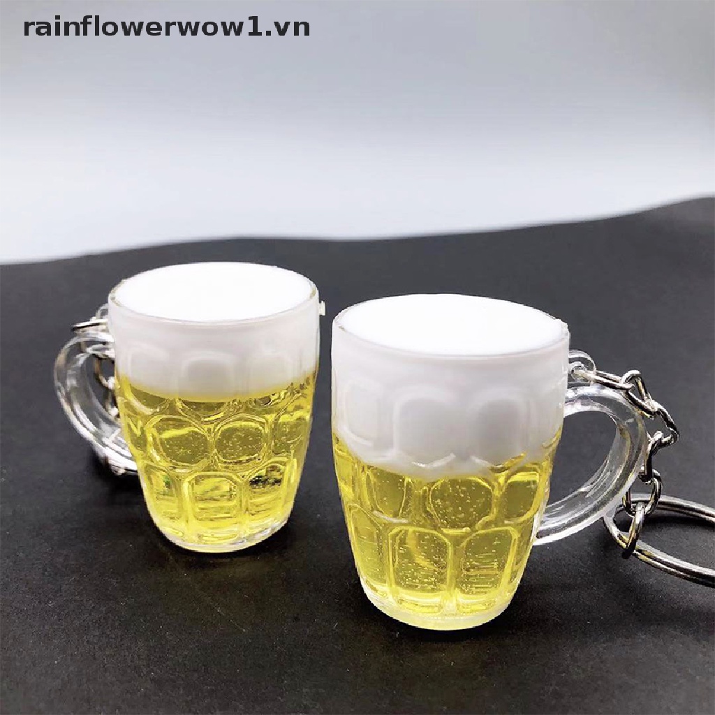 Móc Khóa Nhựa Hình Ly Bia Độc Đáo Cho Nam Và Nữ